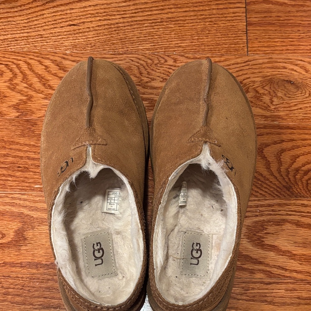 UGG Men's Tan Suede Loafers